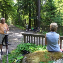 Mittagsrast im Elendstal