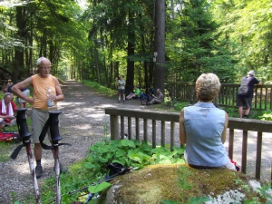 Mittagsrast im Elendstal