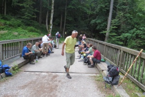 Mittagsrast im Elendstal
