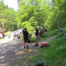 Mittagsrast im Elendstal