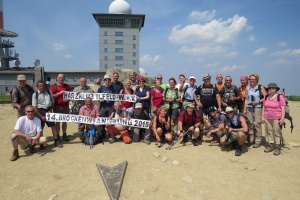 Gruppenbild auf dem Brocken