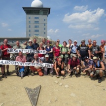 Gruppenbild auf dem Brocken