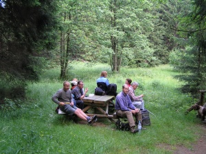 Pause im Allerbachtal