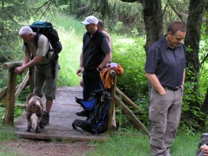 Pause im Allerbachtal