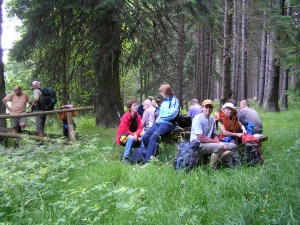 Pause im Allerbachtal