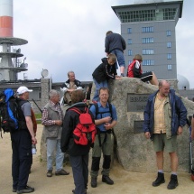 Sammeln zum Foto