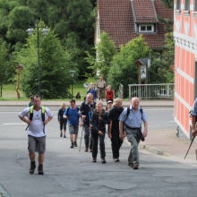 Anstieg zur Halbzeit in Tanne