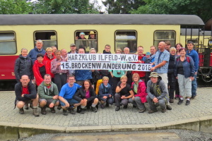 Foto mit Banner in Drei Annen Hohne