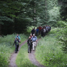 Anstieg zu Hofmanns Hütte