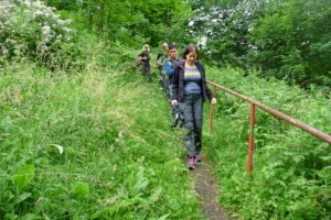 Abstieg zur Bodebrücke