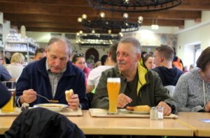 Stärkung beim Brockenwirt