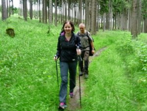 Wanderführer und Neuling